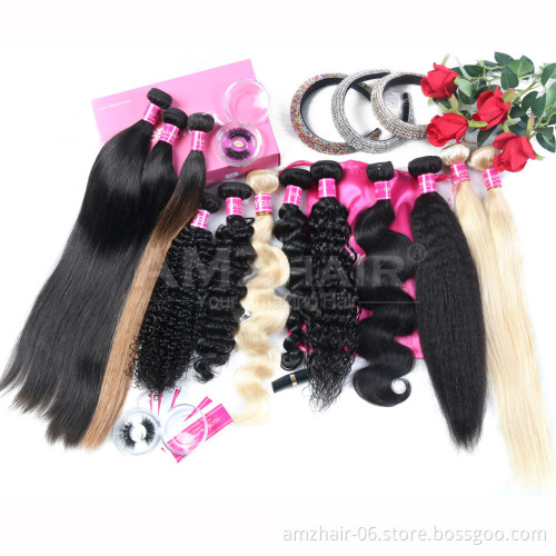 Wholesale Wet And Wavy Brazilian Hair Weave Bundle Vendors In China Mink Virgin Cuticle Aligned Human Hair Extension Water Wave
